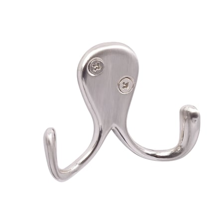 Sure-Loc Hardware Sure-Loc Hardware Coat and Hat Hook, Satin Nickel RH4 15